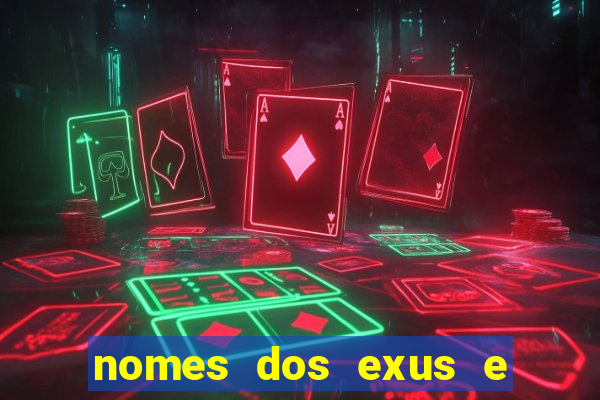 nomes dos exus e seus significados